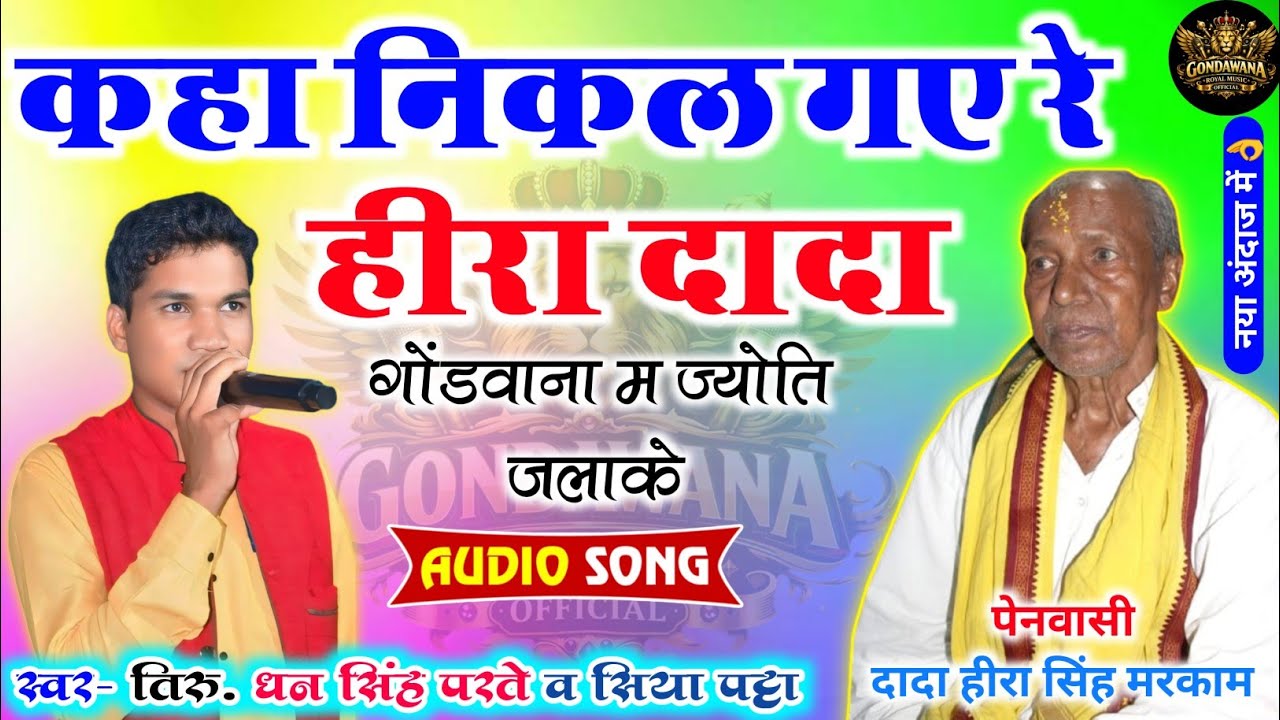कहा निकल गय रे हीरा दादा 😢 | सुपरहिट गोंडी गीत | धन सिंह परते & सिया पट्टा | Audio Song 