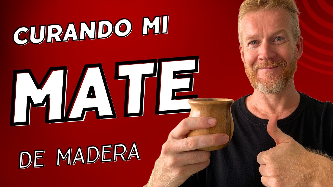 Cómo CURAR un MATE de madera #mates #yerbamate #mateando