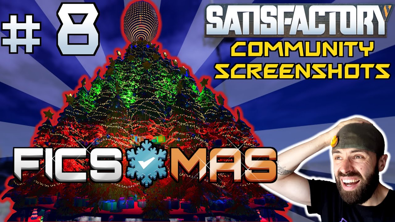 Jemand hat FICSMAS gewonnen!!! Tr1ggi reagiert auf EURE Satisfactory Screenshots #08