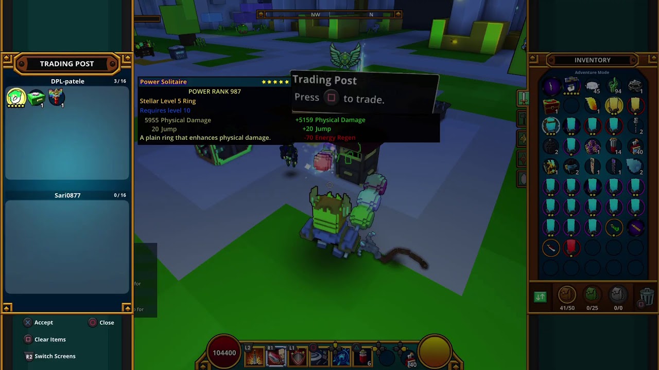 Grinding Trove Join me