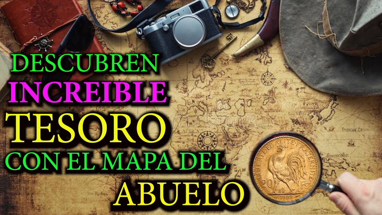 COMO Descubrieron un INCREIBLE TESORO ANTIGUO con el MAPA de su ABUELO