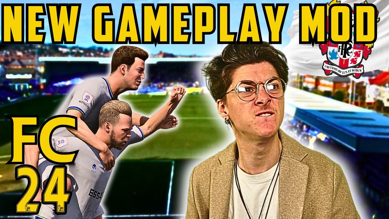 TU12 GAMEPLAY MODS ARE INSANE!! | FC24 RTG Modded Career Mode