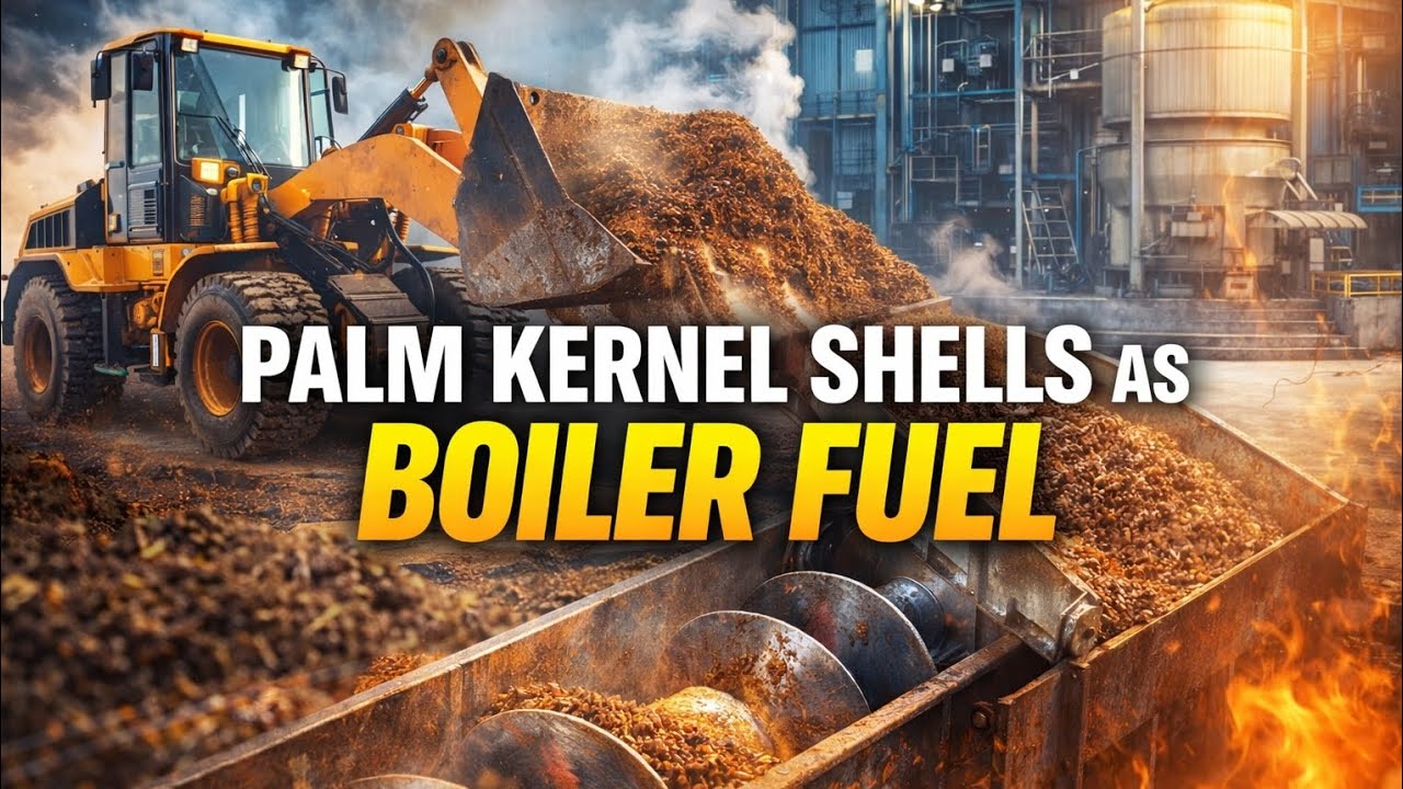 From Waste to Energy: Palm Kernel Shells as Boiler Fuel