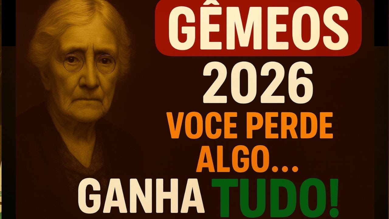 GÊMEOS 2026: Grandes Cortes, Grandes Portas — Dinheiro, Amor e Abundância Chegando!