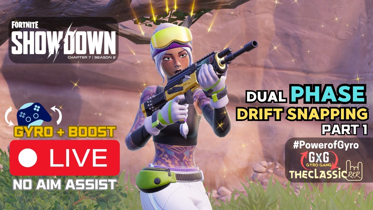 They Changed Gyro in Chapter 7 Season 2… It’s 2x Faster 🤯 So I Created Dual Phase Drift Snapping