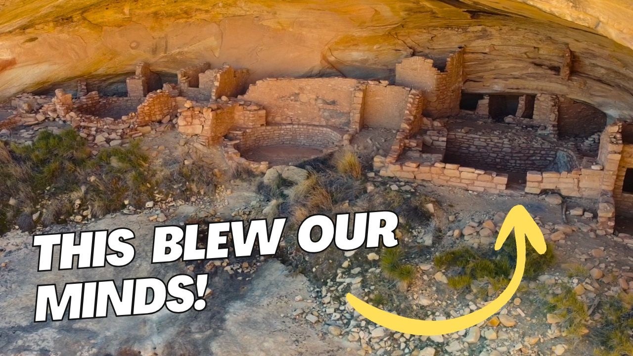 A Rare Square Kiva?! Drone Reveals Secrets of Hidden Cliff Dwellings