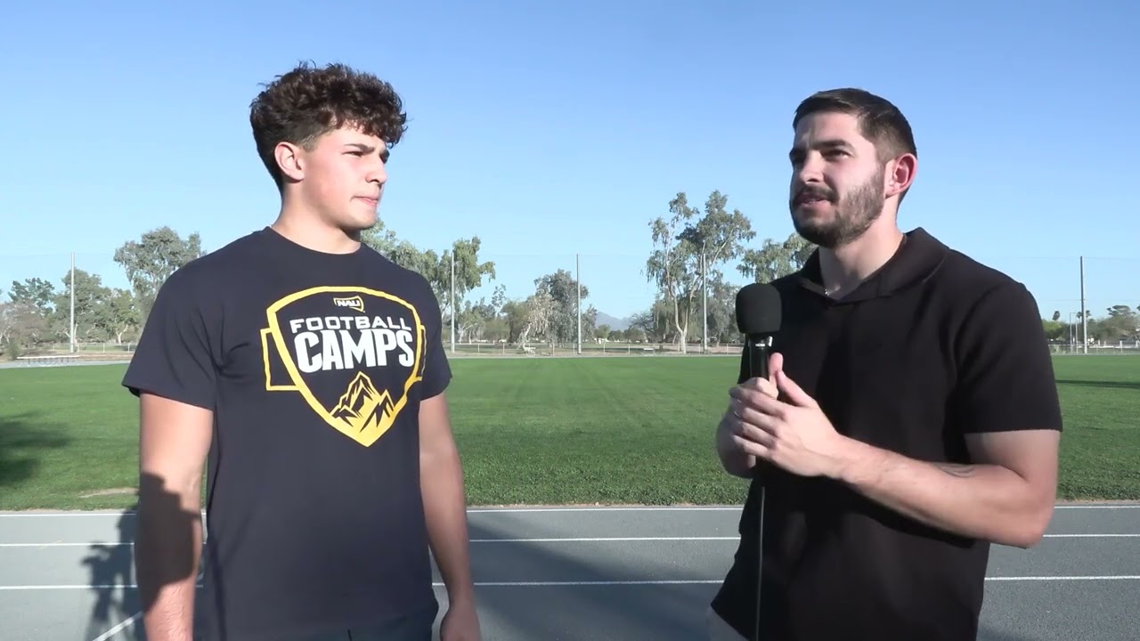 One on one interview with sophomore linebacker/defensive end Ian Fullmer from Pinnacle High School