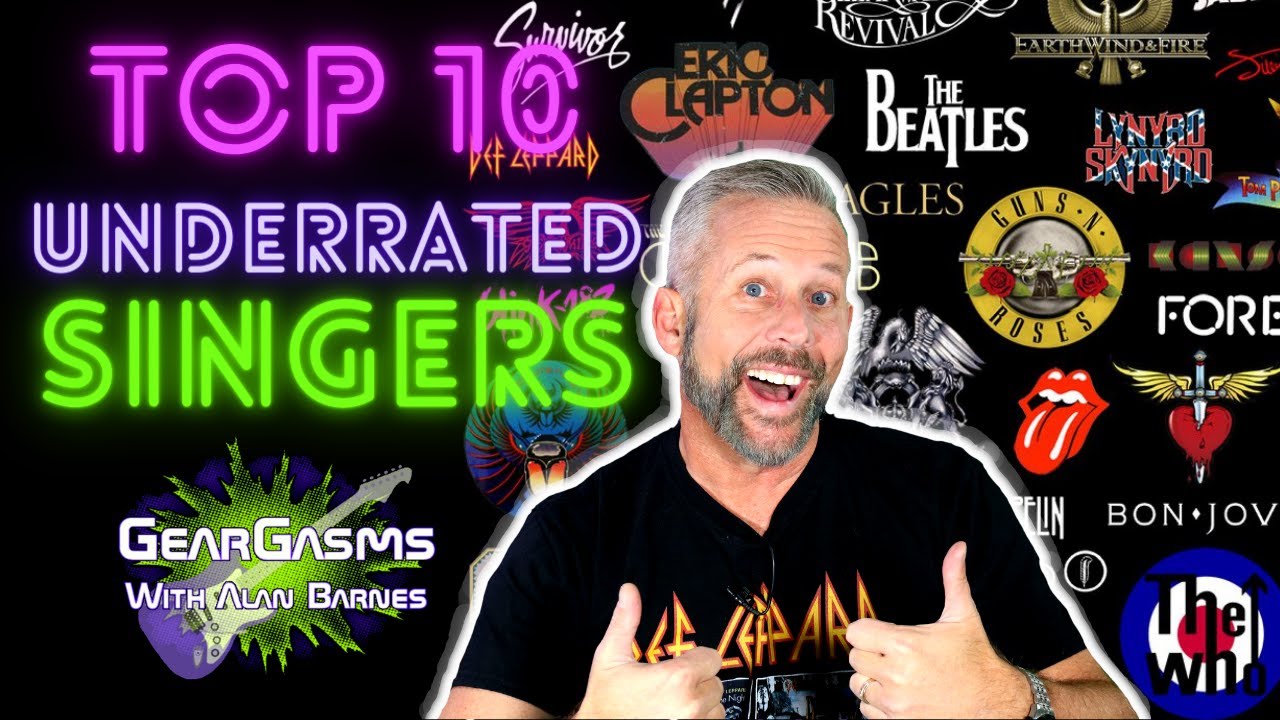 Top 10 UnderRated Rock Vocalists! The BEST EVER?!