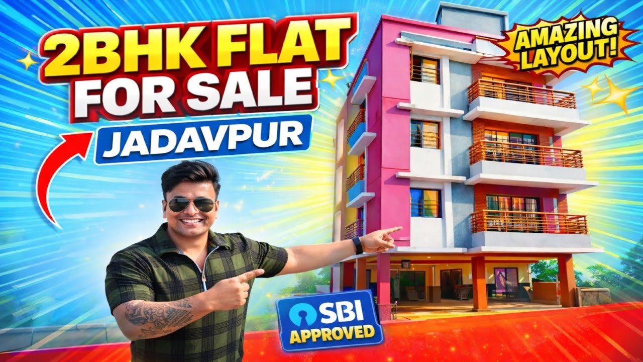 Brand New 2BHK(830 SQFT) Flats For Sale in Jadavpur / First & Second Floor Available