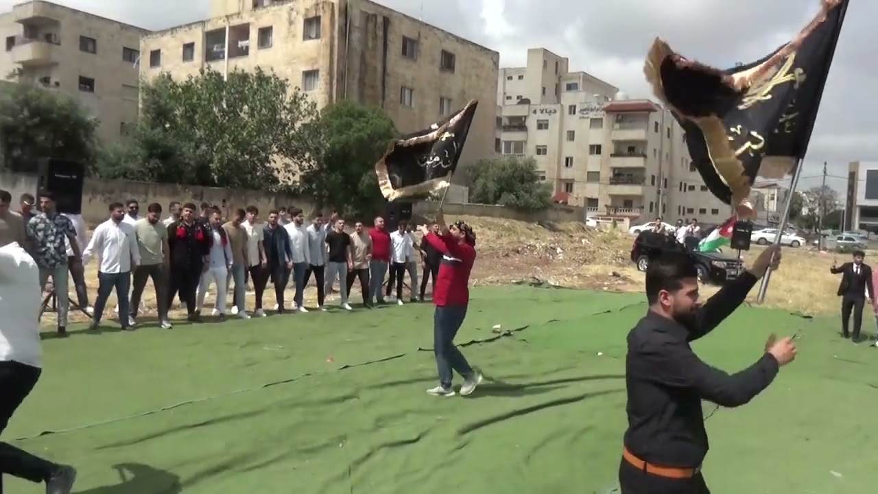 حفل تخريج غيث العطية وخالد الحايك الفنان ادهم المحاميد والفنان اسمر رمضان
