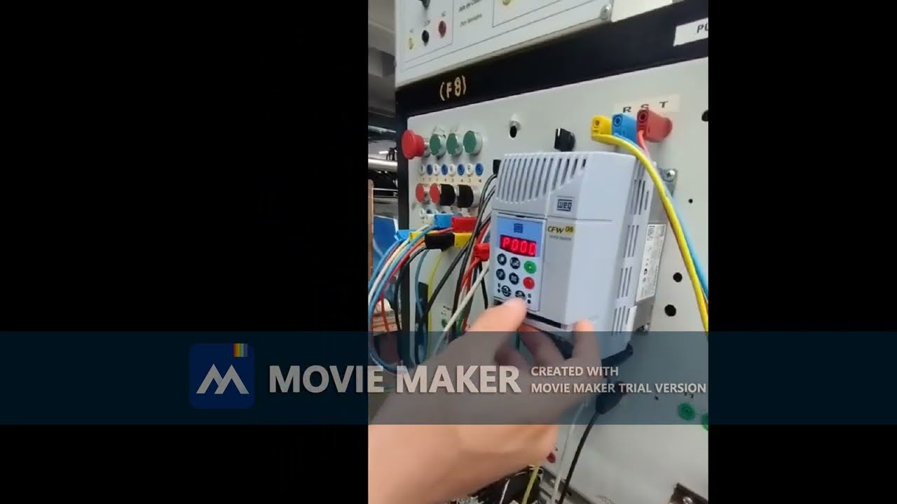 programación variador WEG CWF08