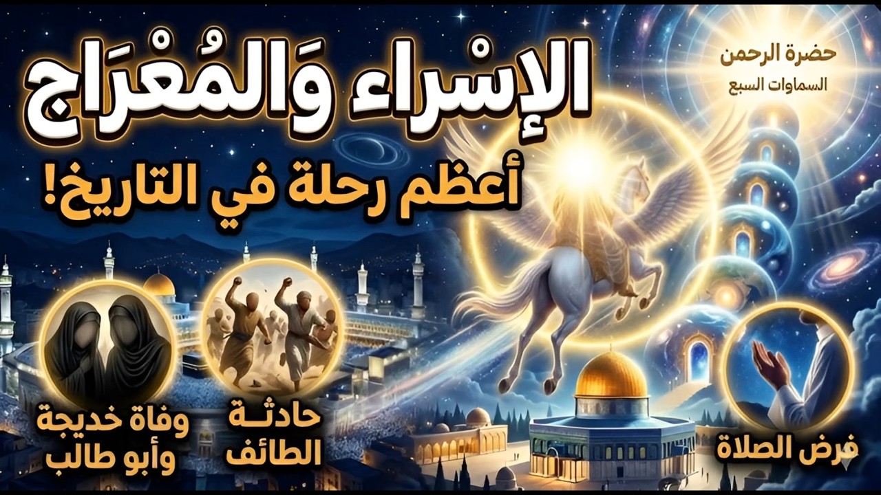 من الألف الى الياء رحلة إلى السماوات السبع | وثائقي هادئ للنوم والتأمل