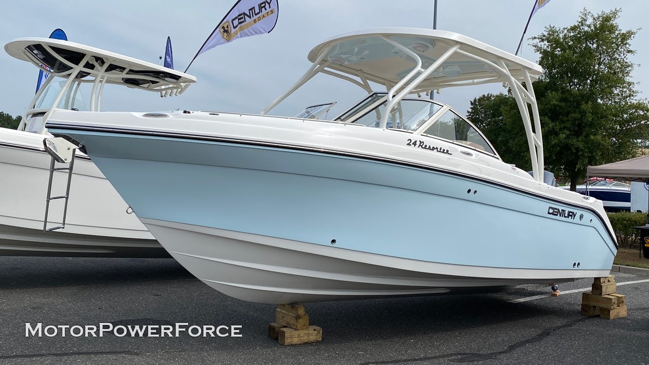 2021 Century 24 Resorter Dual Console Fishing Boat powered by Yamaha 300 Outboard