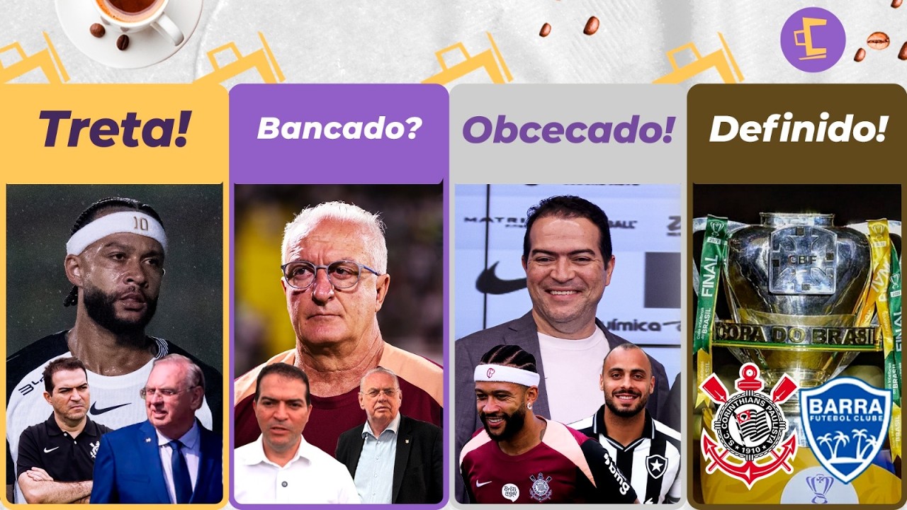 Irritado, Corinthians veta renova&ccedil;&atilde;o de Memphis l Paz defende holand&ecirc;s e quer Cabral l Dorival fica?