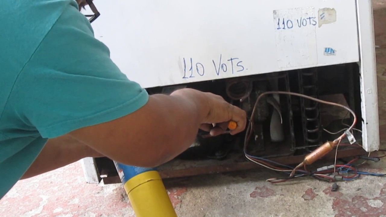 Canal Conserto - Troca do Compressor Freezer Horizontal