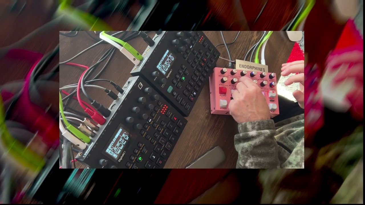 Oki Loa, jam with DIKITAKT 2, DIGITONE 2, ENDORPHINES.ES EVIL-PET