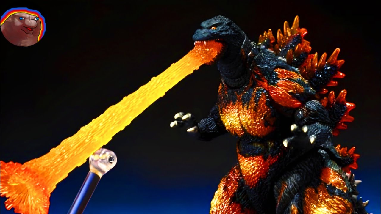 He looks good, but. - S.H. MonsterArts Burning Godzilla (70th Anniversary Version) UNBOXING + REVIEW