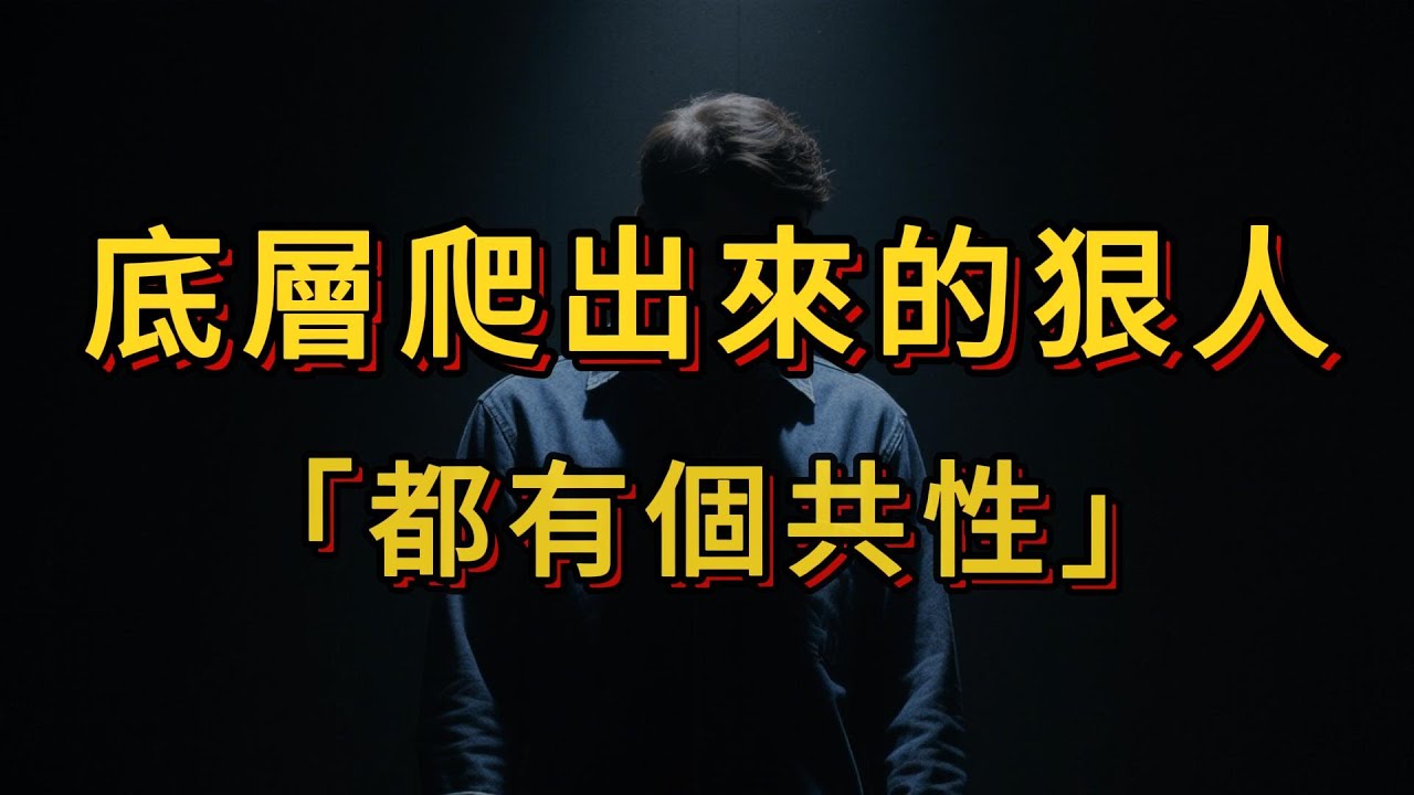 從底層爬出來的狠人，都有一個共性，這是普通人翻身的關鍵