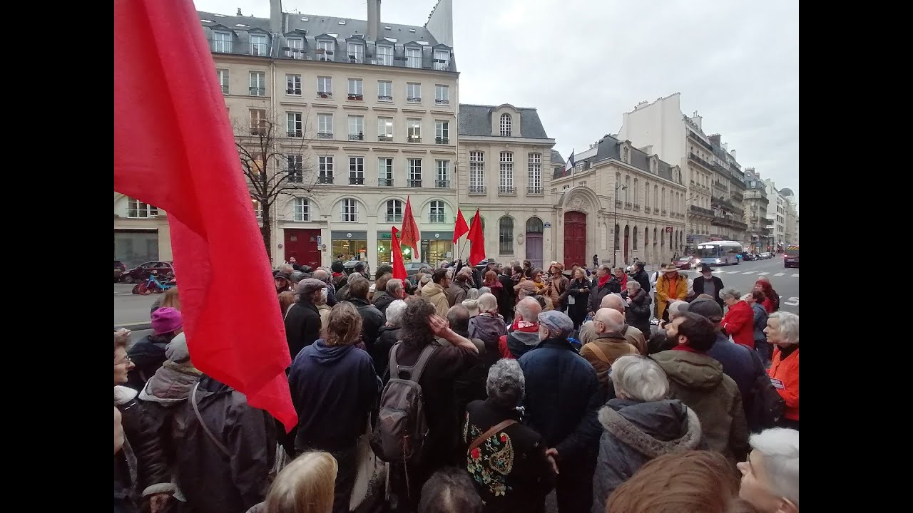 Commémoration du début de la Commune de Paris le 18 mars 2024