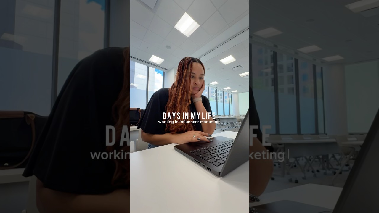 #ditl working my dream job!! 🫶🏽 #influencermarketing #workvlog #dreamjob #marketing #fyp