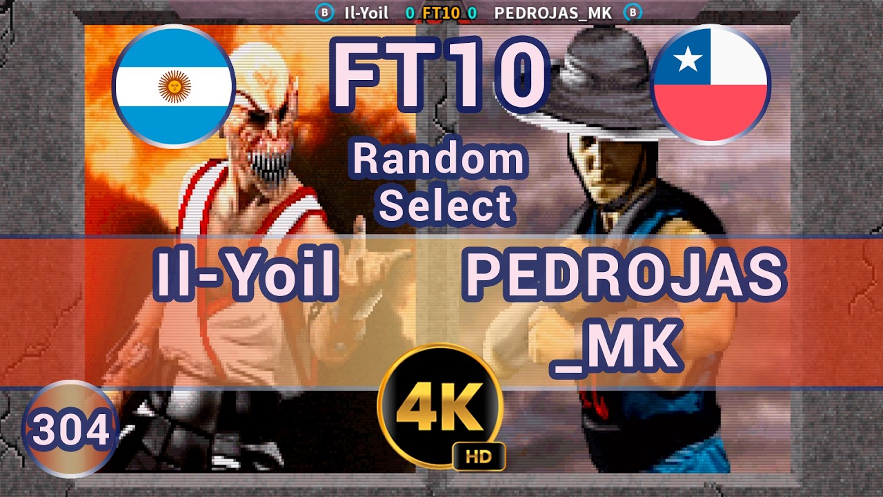 MK2 - 🇦🇷 Иль-Йойл vs PEDROJAS_MK 🇨🇱 FT10/4K 60 FPS #mk2 #mortalkombat2 #team99hits #t99h #fightcade