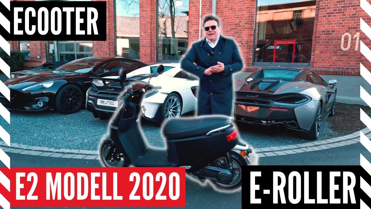 Ecooter E2 Elektroroller Modell 2020
