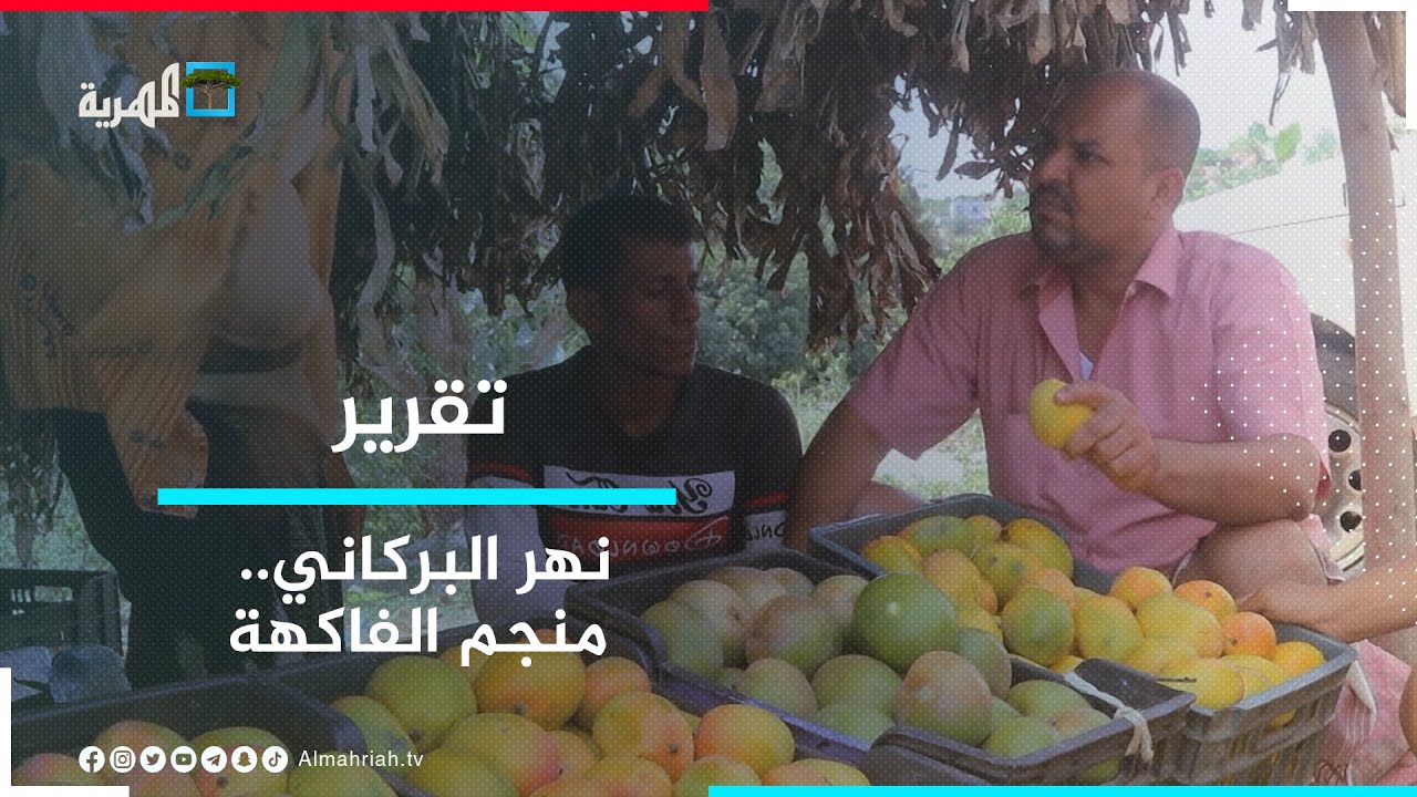 نهر البركاني.. منجم الفاكهة