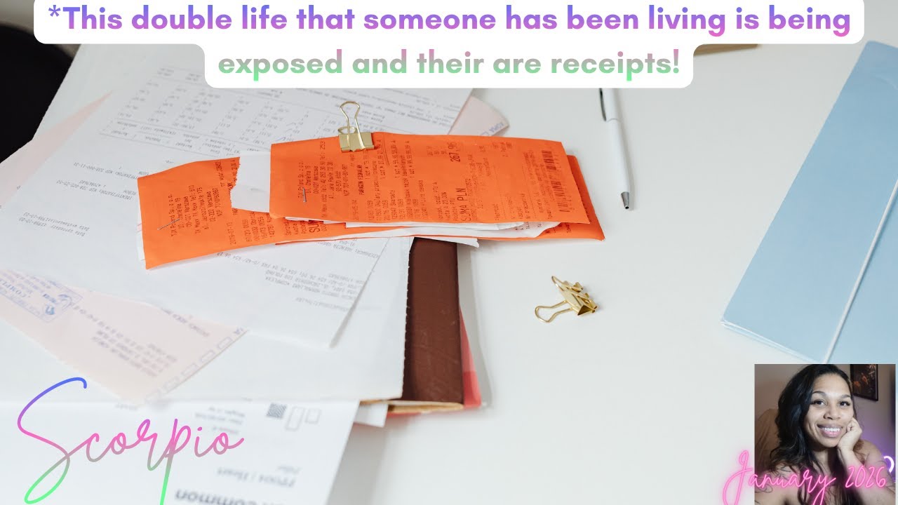 Scorpio *This double life that someone has been living is being exposed and their are receipts!