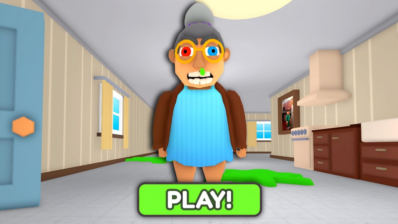 TEAM GRANDMA ESCAPE! (TEAMWORK OBBY) ROBLOX