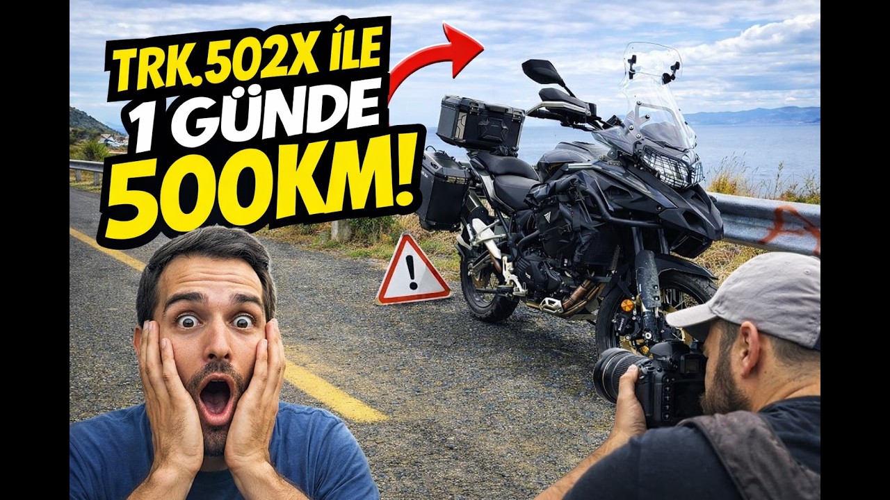 1 Günde Motosikletle Kaç Km Yol Gidebilirsiniz? #benellitrk502x #motorcycle #motovlog