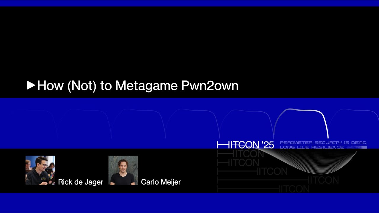 How (Not) to Metagame Pwn2own