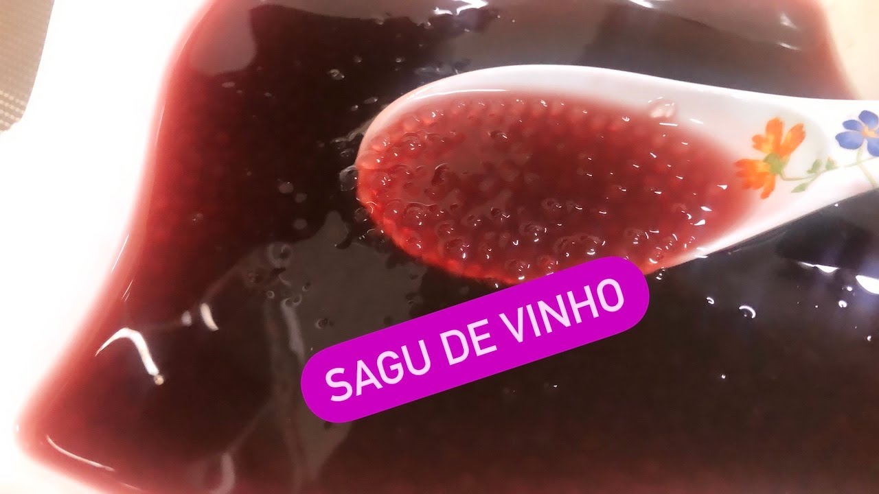 NUNCA MAIS ERREI MEU SAGU DE VINHO! AGORA PERFEITO SEM GOMA #sagudevinho Chef-@sandrinhanacozinha2194