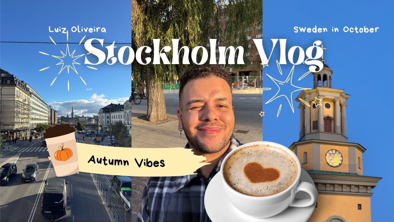 Stockholm in the Fall 🍂 | Cozy Caf&eacute;s, Autumn Vibes & Scandinavian Charm