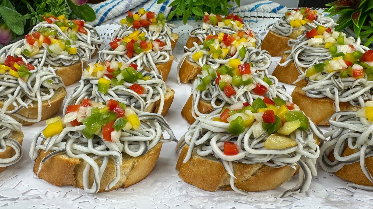 🤩¡¡Este Aperitivo de Gulas es tan delicioso que lo cocino casi todos los días fácil y rápido!! 😎🤩