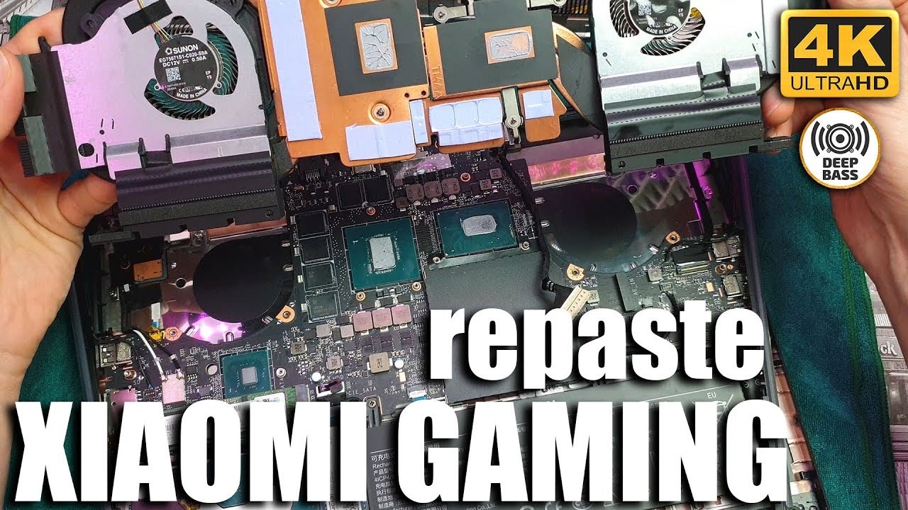 How to repaste Xiaomi Gaming Laptop ⚡ Thermal grease kryonaut Long Story