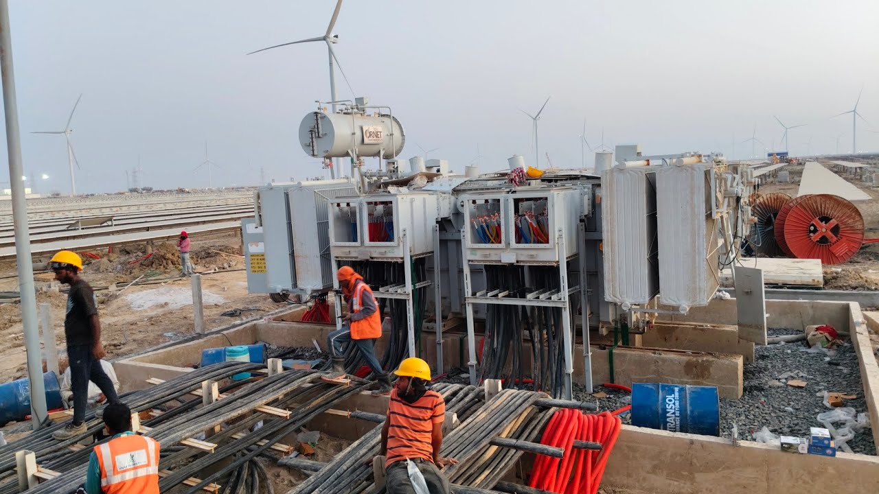 I.D.T transformers and L.T penal icada solar energy 