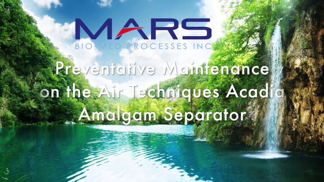 Preventative Maintenance on the Air Techniques Acadia Amalgam Separator