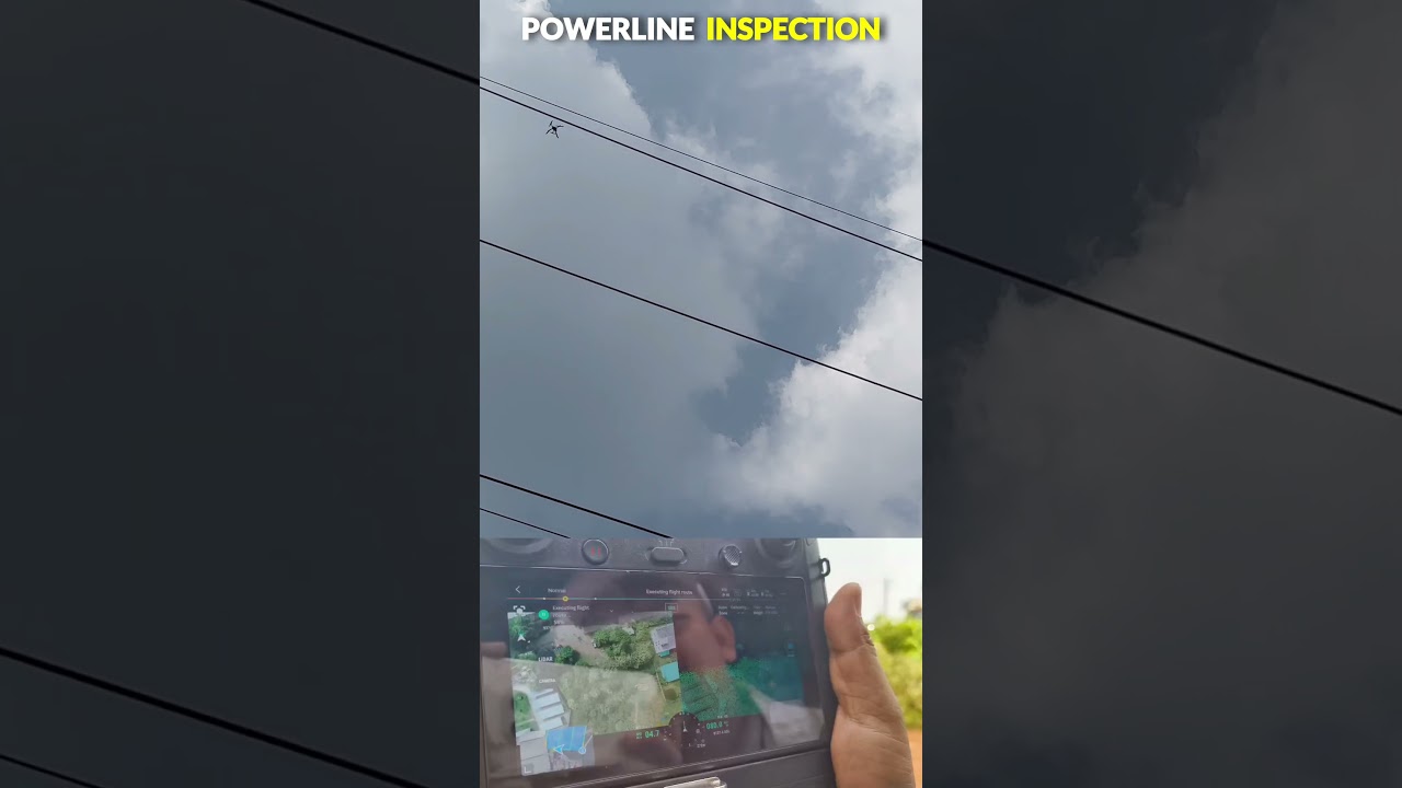 Power Line / Transmission Tower Inspection Using AI based Drone