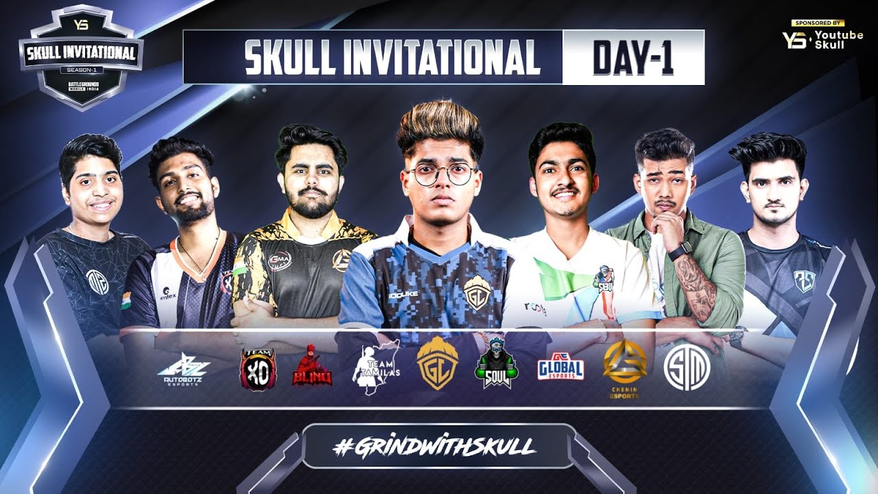 SKULL INVITATIONAL S1 || DAY 1 | 50,000 | POWERED BY YOUTUBE SKULL @S8ULGG @GodLikeEsportss