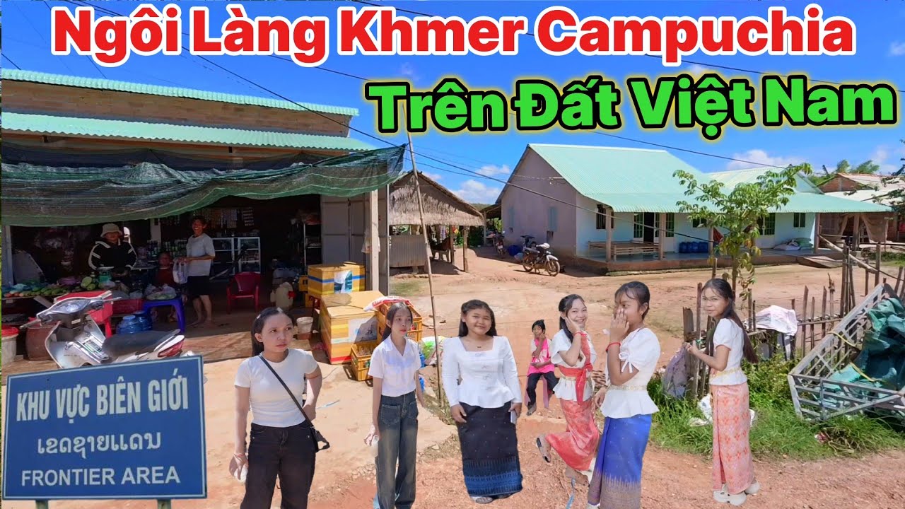 Khám Phá Xóm Nhà Người Khmer Chùa Svay (Sát Rát) 