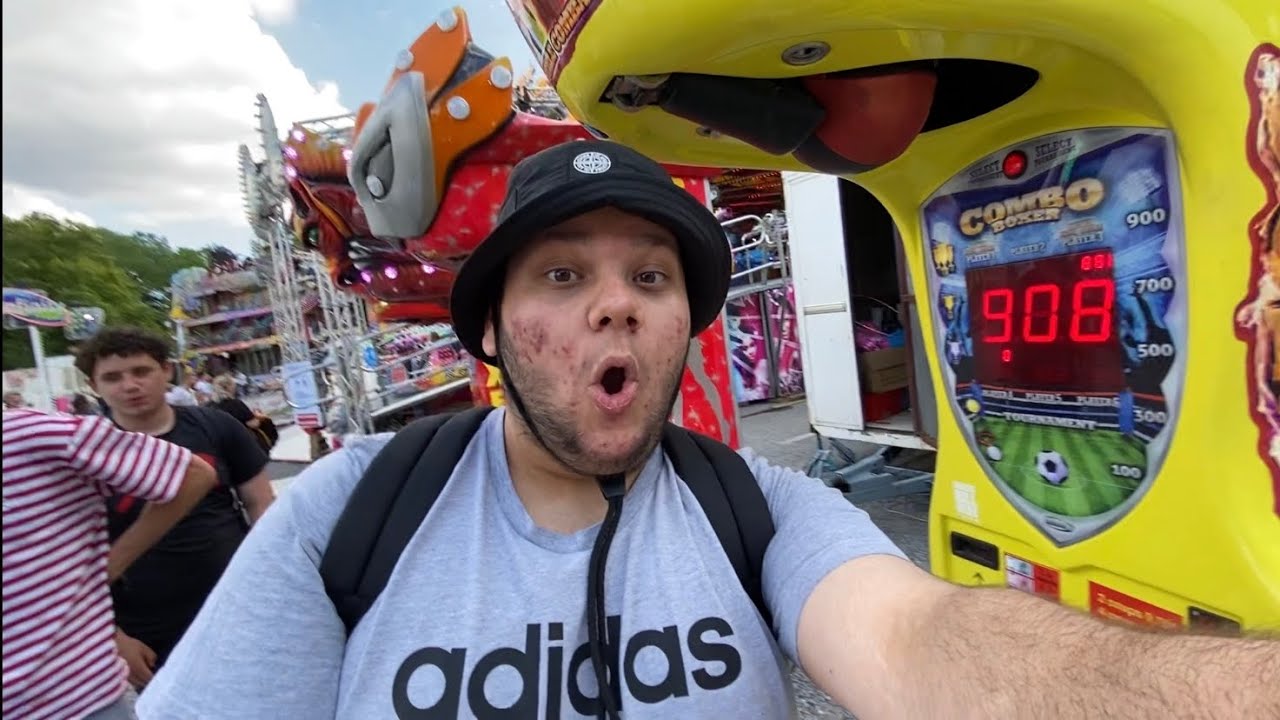 COMMENT FAIRE UN GROS SCORE A LA MACHINE A POING DE FÊTE FORAINE !? (Vlog)
