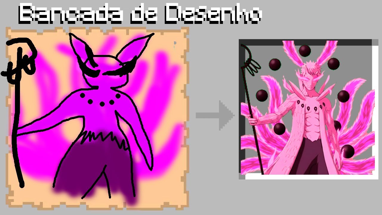 TUDO QUE DESENHO EU GANHO na NARUTO JEDY