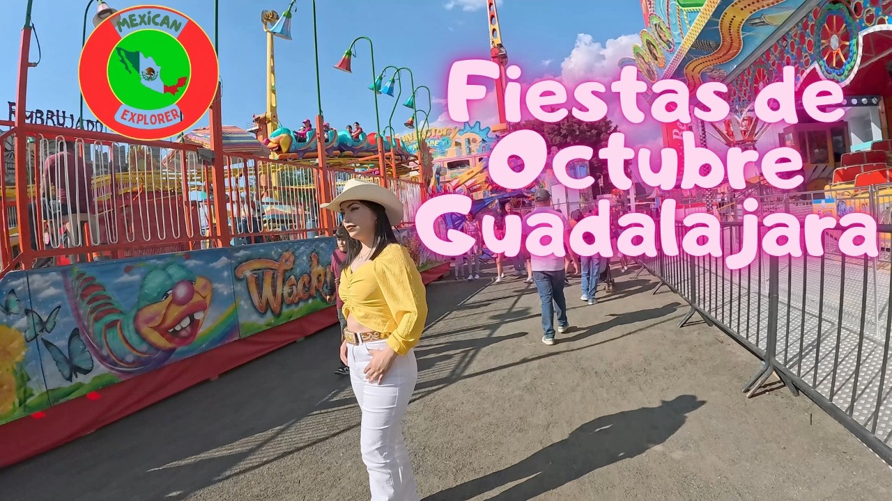 Fiestas de Octubre Guadalajara 4K Walking Tour