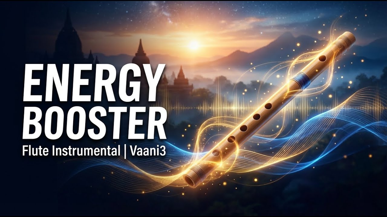Energy Booster - Instrumental | Flute | Vaani3