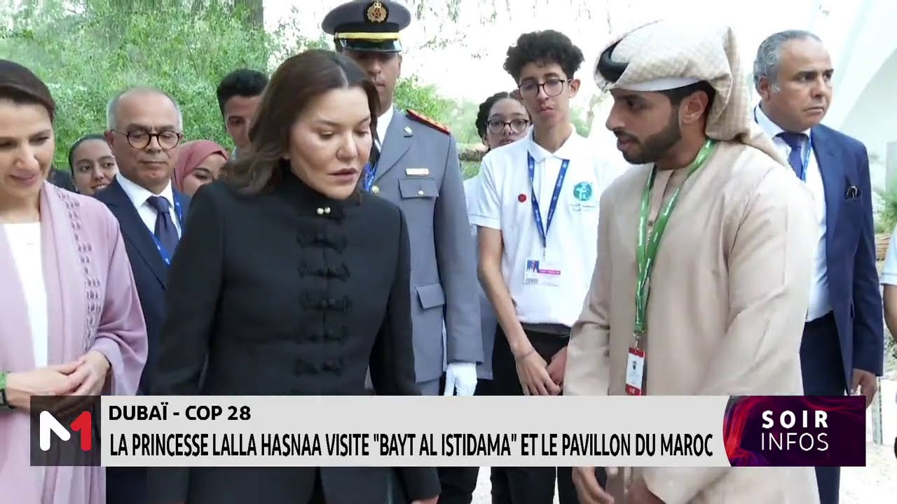 COP28 : La princesse Lalla Hasnaa visite 