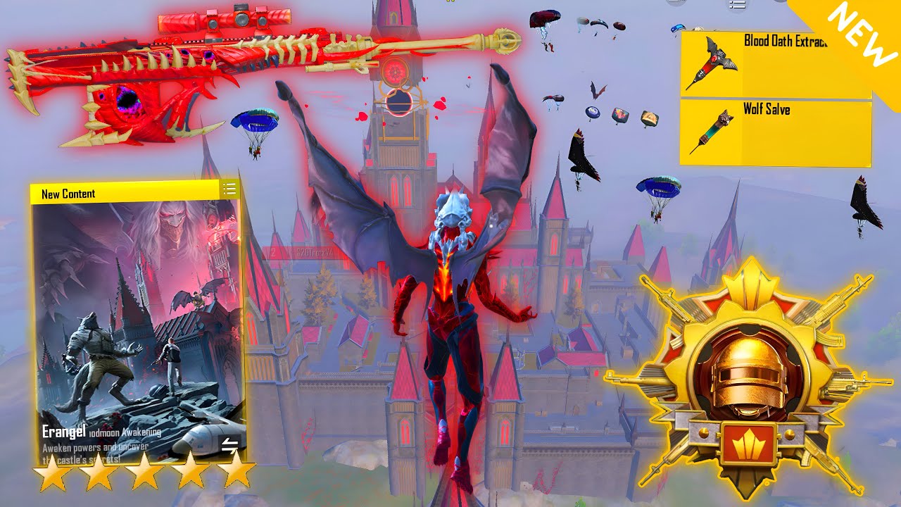 Wow!😍 NEW MODE KILL RECORD in BLOODMOON AWAKENİNG MODE🔥 PUBG Mobile