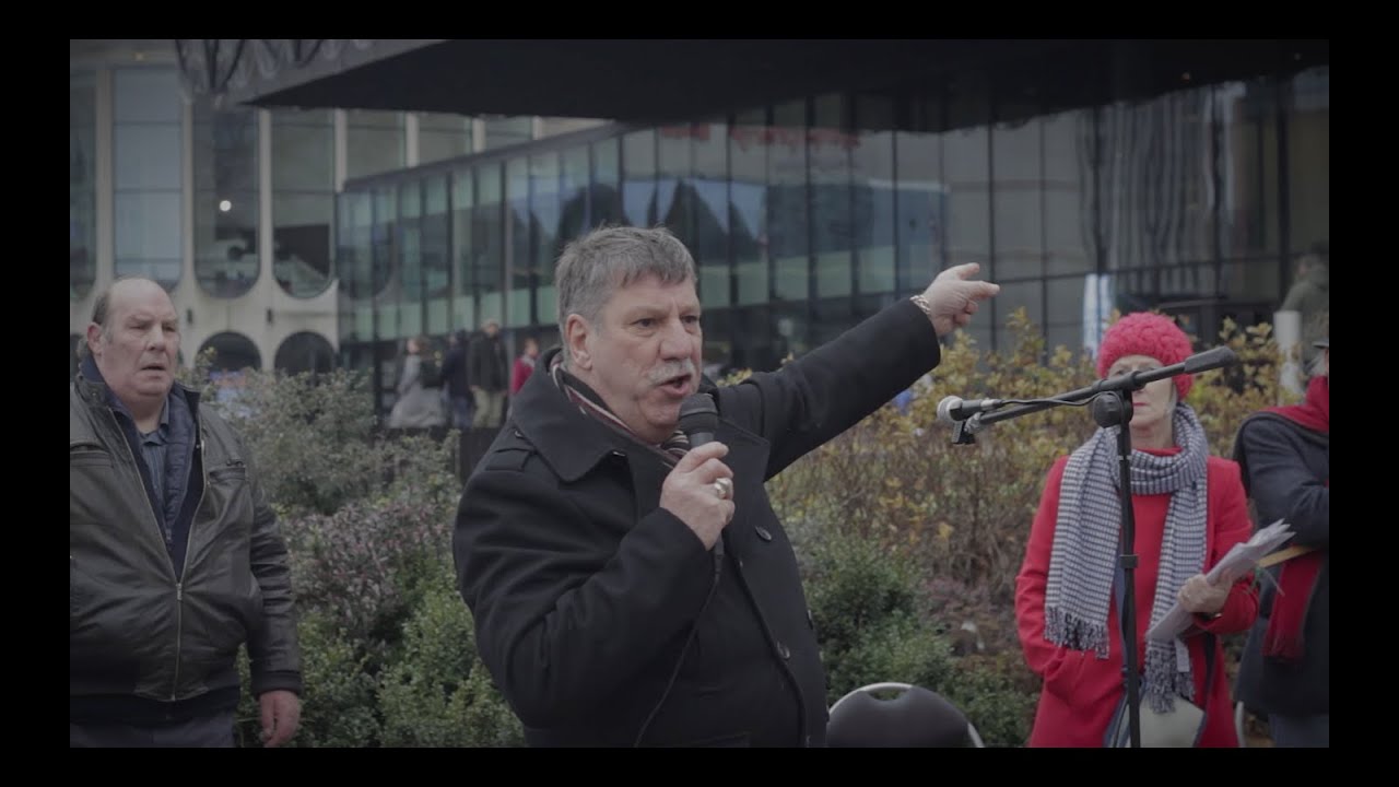 Carl Chinn | The Library of Birmingham | Rally Against Cuts (2015)