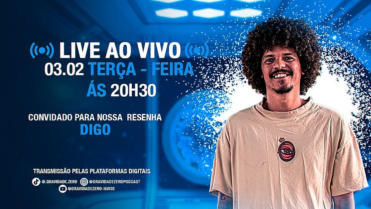 AO VIVO 😂🔥 Digo na resenha mais aleatória do Gravidade Zero