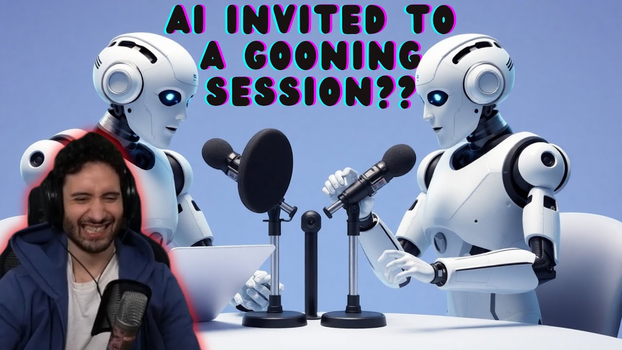 NymN listens to an AI podcast about chat's new year's adventures