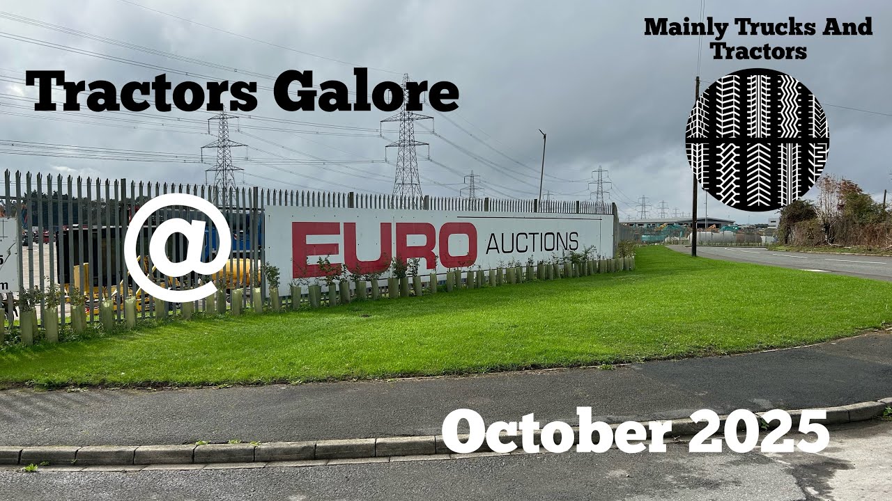 Аукционный дом Euro Auctions 25 октября: модельный ряд тракторов…